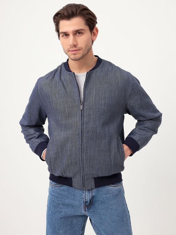 Men's jacket GREG G140-RH101 (jeans)