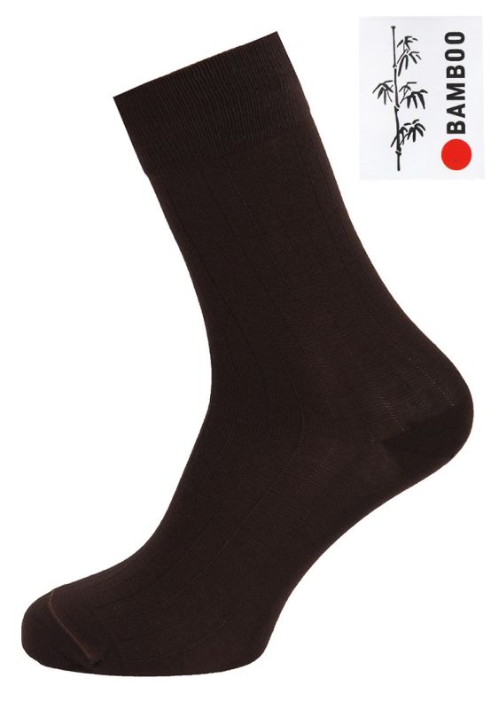 Men's socks GREG G-12/06 brown