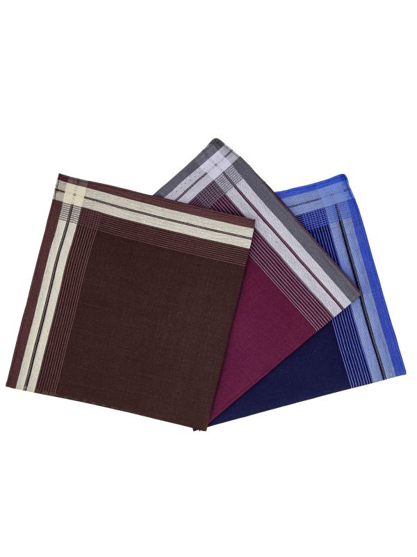 Set of handkerchiefs GREG 90642 (p)/3 pcs. 42*42