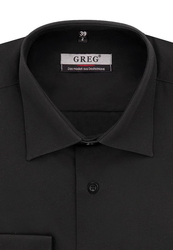 Men's long sleeve shirt GREG 340/319/BLK