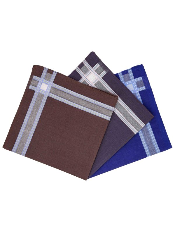 Set of handkerchiefs GREG 90638 (p)/3 pcs. 42*42